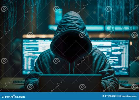 Dangerous Hooded Hacker Breaks Into Company Network Cyber Security