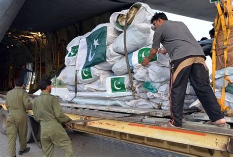 Pak Armys First Batch Of Aid Dispatched To Gaza