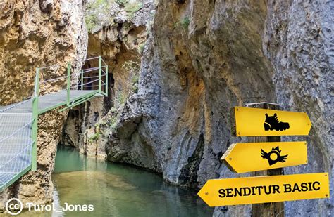 Ruta Del Barranco De La Hoz Calomarde Teruel Senditur Sendas Rutas