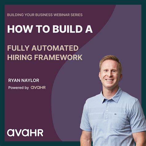 Automated Hiring Framework Webinar - AvaHR