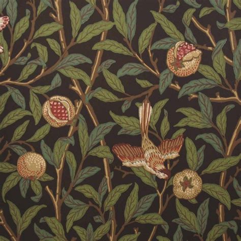 Bird Pomegranate tapet från William Morris WM155 01