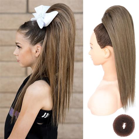 Seikea Cheer Ponytail Hair Piece 18 Ash Blonde Straight