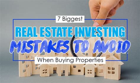 7 Biggest Real Estate Investing Mistakes To Avoid When Buying Properties Citiglobal