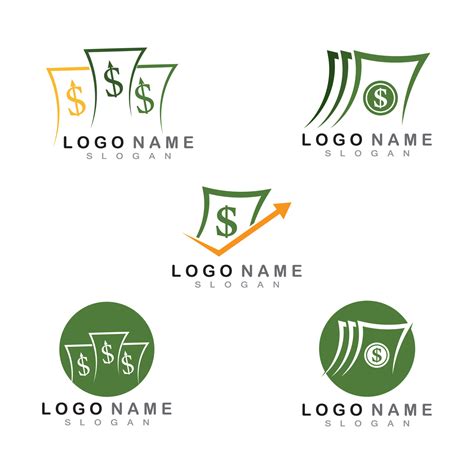 Money logo vector template stock vector illustration 13810229 Vector ...