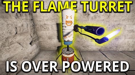 The Flame Turret Is Over Powered For Raids Rust Solo Survival