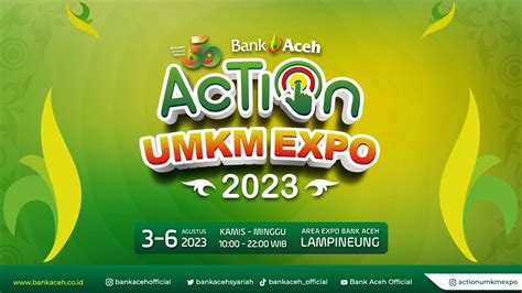 Opening Ceremony Tahun Bank Aceh Action Umkm Expo Youtube