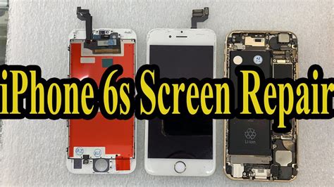 Iphone 6s Screen Repair In East London E138hj Uk Youtube