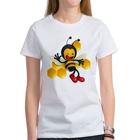 Cafepress Cafepress Bumble Bee Womens T Shirt Womens Classic T Shirt