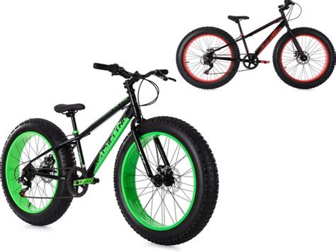 Ks Cycling Fiets Mountainbike Mtb Fat Bike Snw Zwart Rood