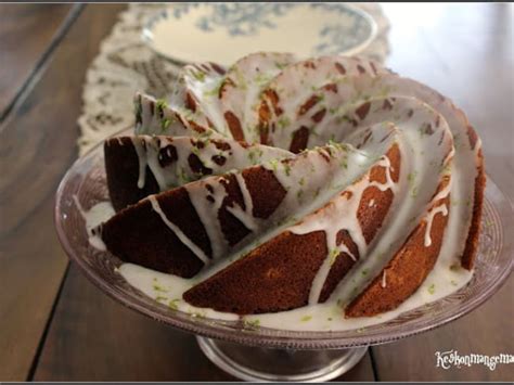 Bundt Cake Au Citron Vert Recette Par Keskonmangemaman