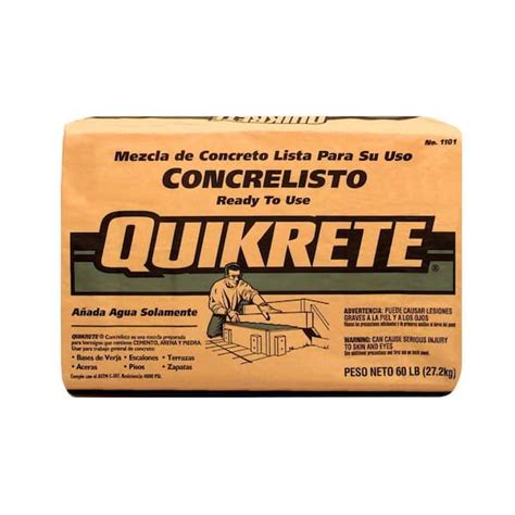 Quikrete Lb Concrete Mix A The Home Depot