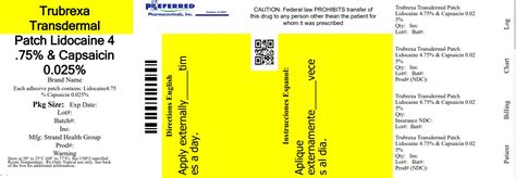 Trubrexa Preferred Pharmaceuticals Inc FDA Package Insert