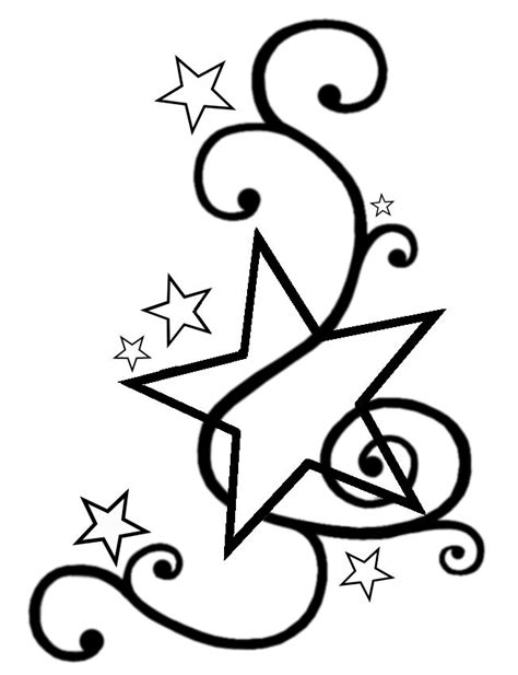 29 best Star Tattoo Outlines images on Pinterest | Star tattoos, Tattoo ...