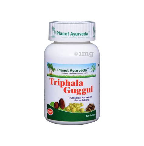 Planet Ayurveda Triphala Guggul Tablet Buy Bottle Of 120 0 Tablets At