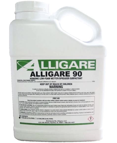 Alligare 90 Non Ionic Surfactant Alligare Forestry Distributing