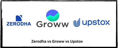 Upstox Vs Groww Vs Zerodha Charges Which Is Best And Why