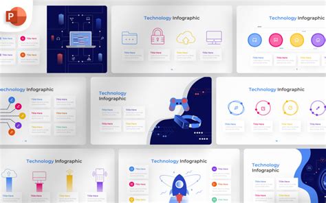 Technology PowerPoint Infographic Template - TemplateMonster