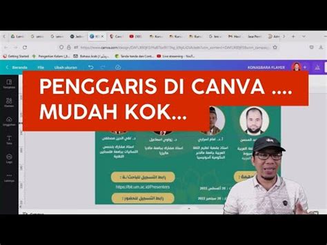 Cara Menampilkan Garis Penggaris Mistar Dan Guide Pada Canva Youtube