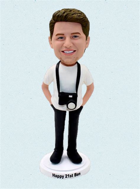 Custom Bobbleheads Personalized Bobbleheads Photographer [BM167 ...