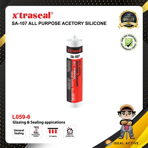 Xtraseal Sa All Purpose Rtv Acetic Silicone Sealants