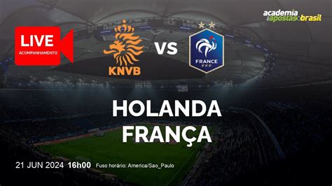 Holanda X Fran A Ao Vivo Europa Eurocopa Fase De Grupos Rodada