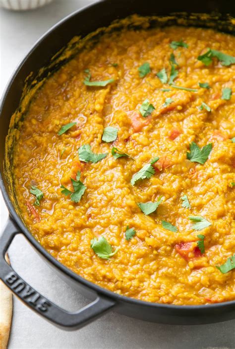 Spicy Red Lentil Dal A Quick And Easy Recipe