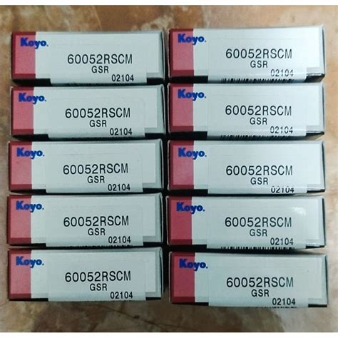 6005 2RS Koyo Japan Bearing 25x47x12 Shopee Philippines