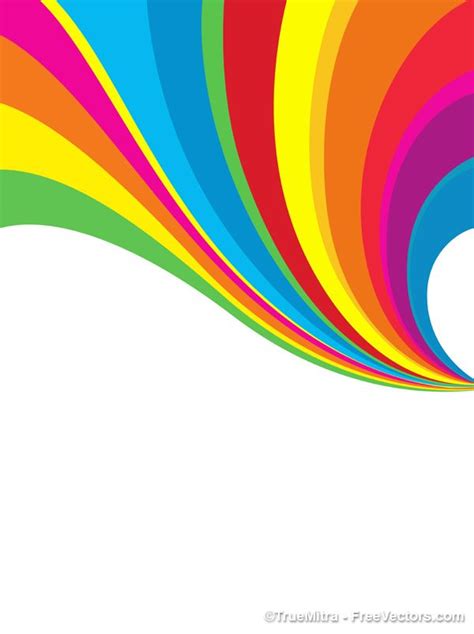 Rainbow Background, vector image - 365PSD.com | Rainbow abstract ...