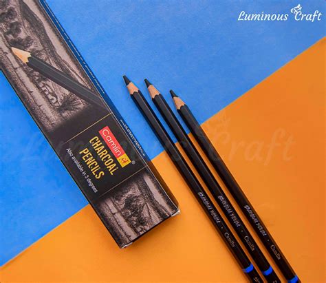 Camlin Charcoal Pencils Set 10 Kds Art Store