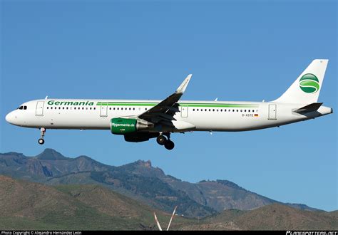 D ASTE Germania Airbus A321 211 WL Photo by Alejandro Hernández León