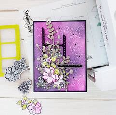 Spellbinders Floral Reflections Cut And Embossing Folder