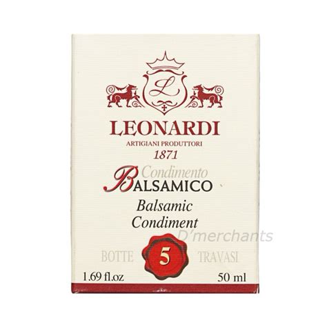 Leonardi Condimento 5 Years Old Balsamic Vinegar 50ml Shopee Malaysia