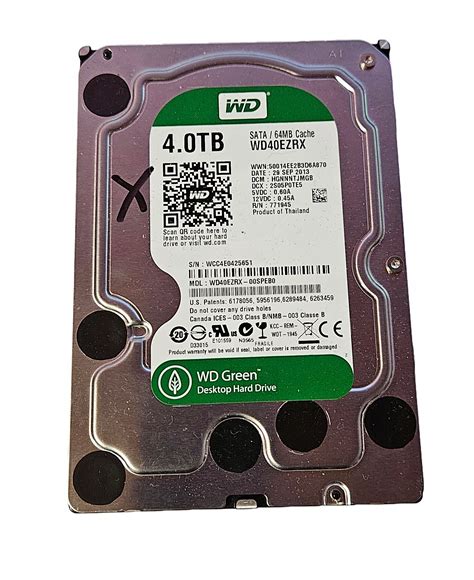 DYSK TWARDY HDD WD GREEN WD40EZRX 4TB 3 5 SATA III 7200RPM 64MB