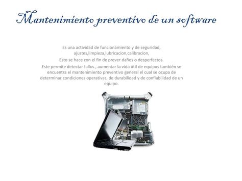 Ppt Mantenimiento De Computadores Powerpoint Presentation Free