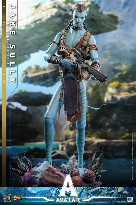 Avatar The Way Of Water Jake Sully And Neytiri Figures By Hot Toys