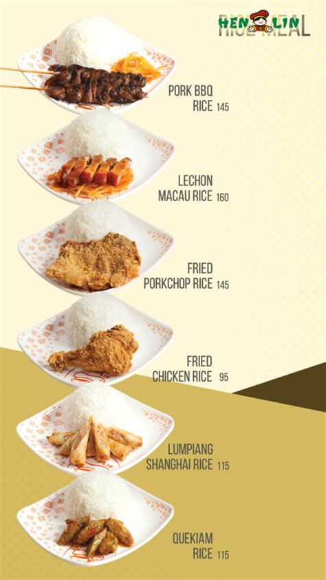 Hen Lin Menu Prices Philippines January Updated