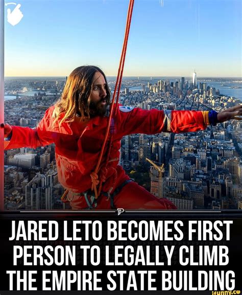 Jared Leto Becomes First Person To Legally Climb The Empire State