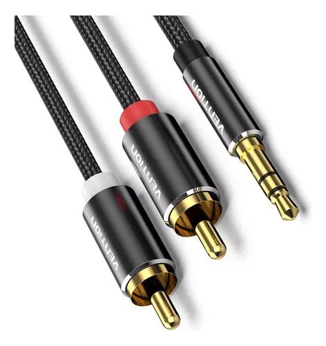 Cable De Audio Auxiliar Mm A Rca Vention Machos M Mercadolibre