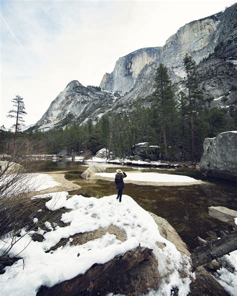 Yosemite Mirror Lake in Winter (Yosemite National Park) — Flying Dawn ...