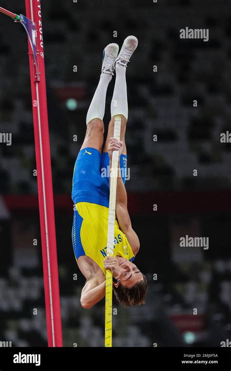 Armand Duplantis Swe Olympic Champion In The Men S Pole Vault At The