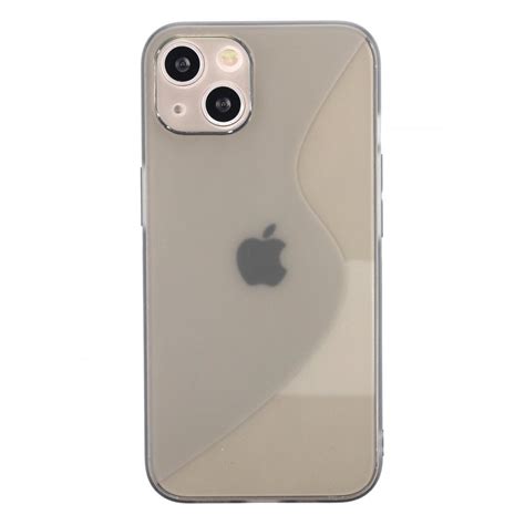 Newface iPhone 13 Kılıf S Silikon Gri