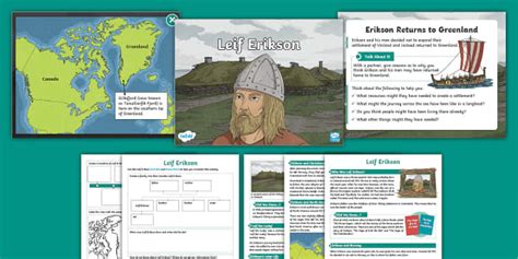 Ks2 Leif Erikson Fact File Phát Triển Bởi Giáo Viên