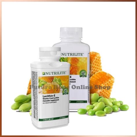 Amway Nutrilite Lecithin E Lecithin E Tablets Tabs Tab Lazada