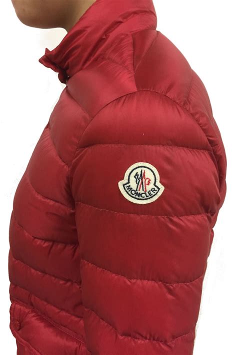 Shop Online Red Moncler Lans Down Jacket