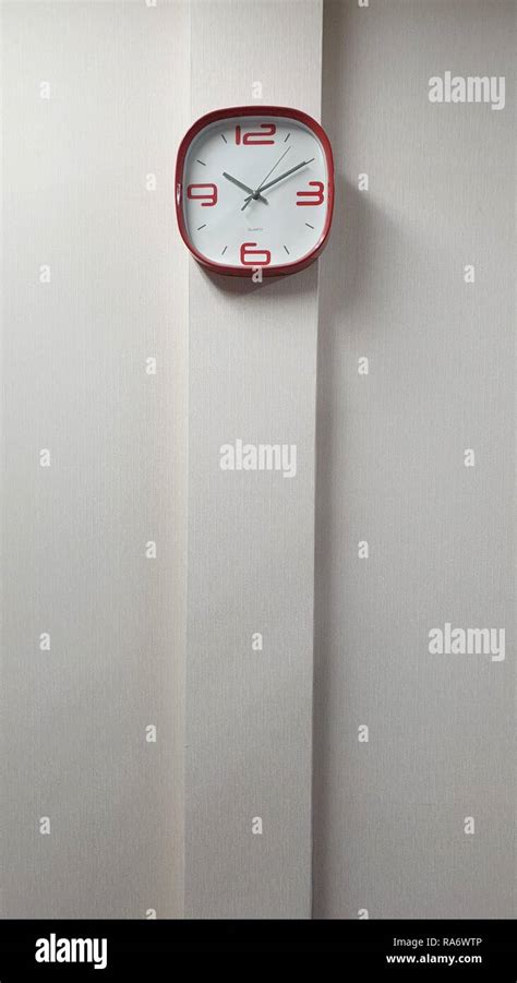 wall clock   room stock photo alamy