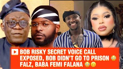 BOB RISKY SECRET VOICE CALL EXPOSED BOB DIDNT GO TO PRISON FALZ