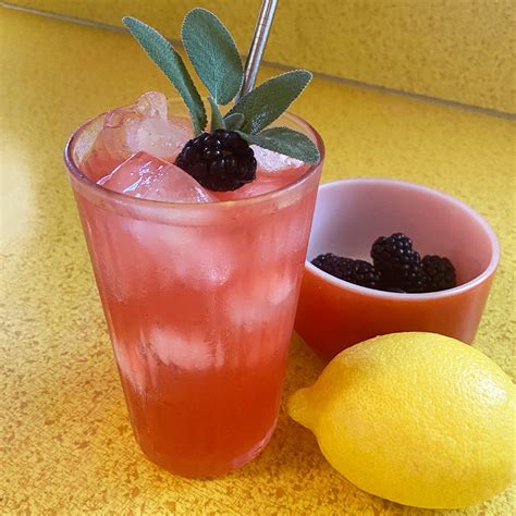 Blackberry Sage Vodka Lemonade New Deal Distillery