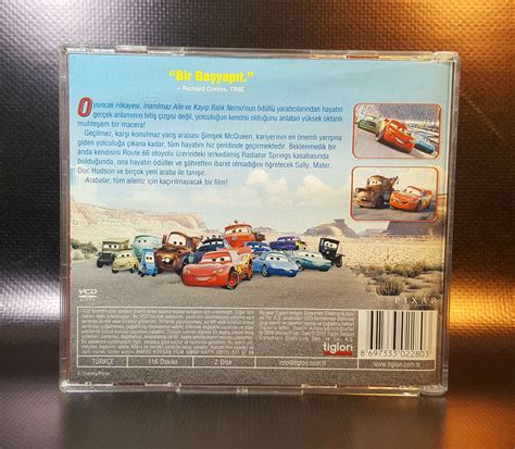 VCD Pixar CARS Turkish DUB Arabalar Video CD EBay