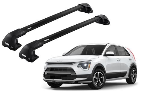 Barras Thule Edge Flush Para Autos Kia Niro Desde Negro