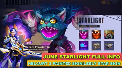 June Starlight Perks Helcurt Dream Prowler Starlight Fest Lesly